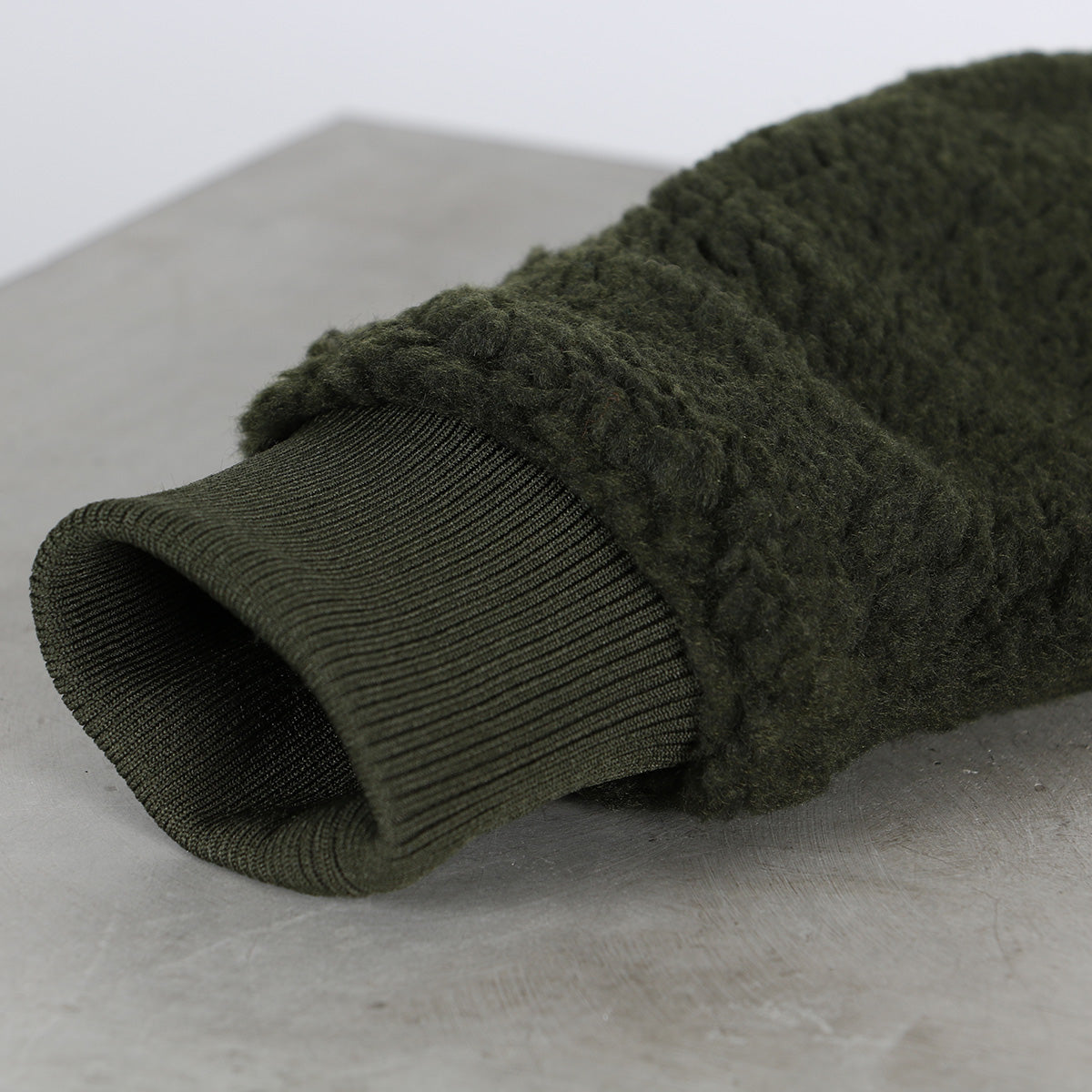 Teddy Fleece Mittens Forest - KNOWLEDGE COTTON APPAREL