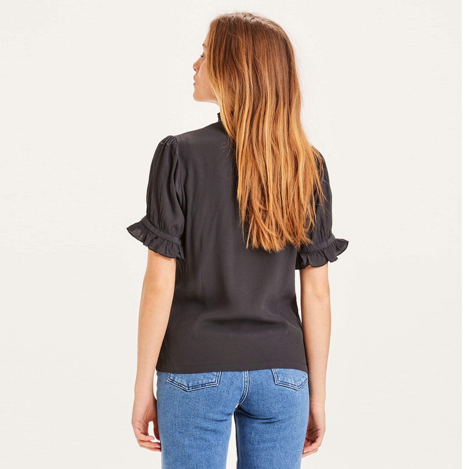 Veronica Jet Black - KNOWLEDGE COTTON APPAREL