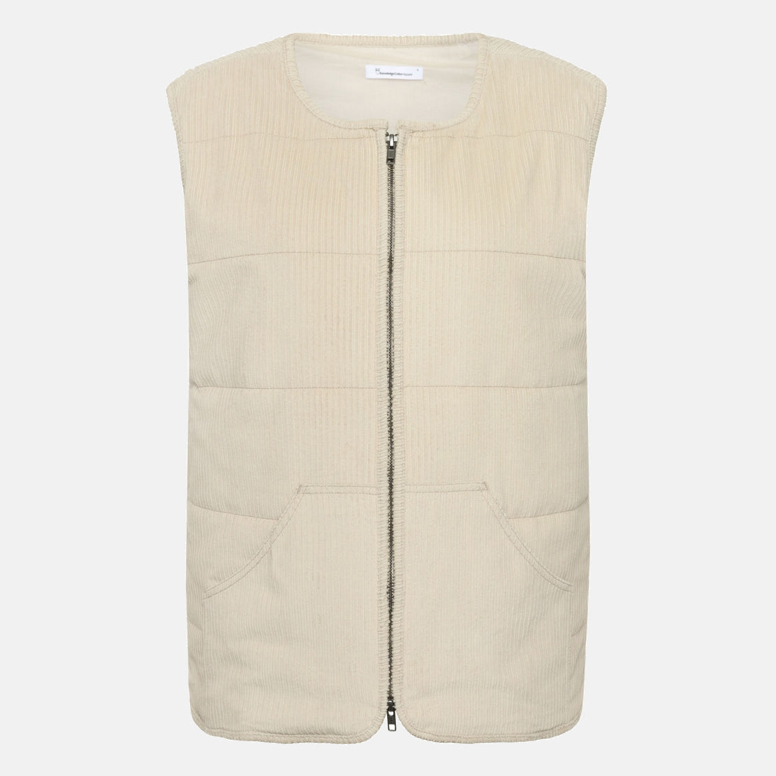 Manchesterväst Fodrad Feather Gray - KNOWLEDGE COTTON APPAREL