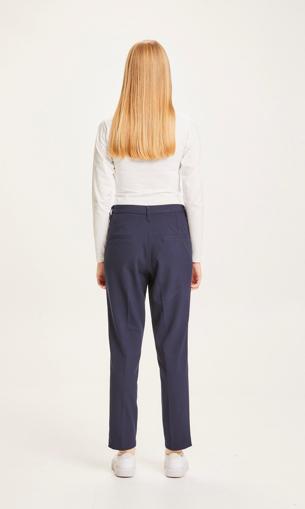 Willow Chino Pants Total Eclipse - KNOWLEDGE COTTON APPAREL