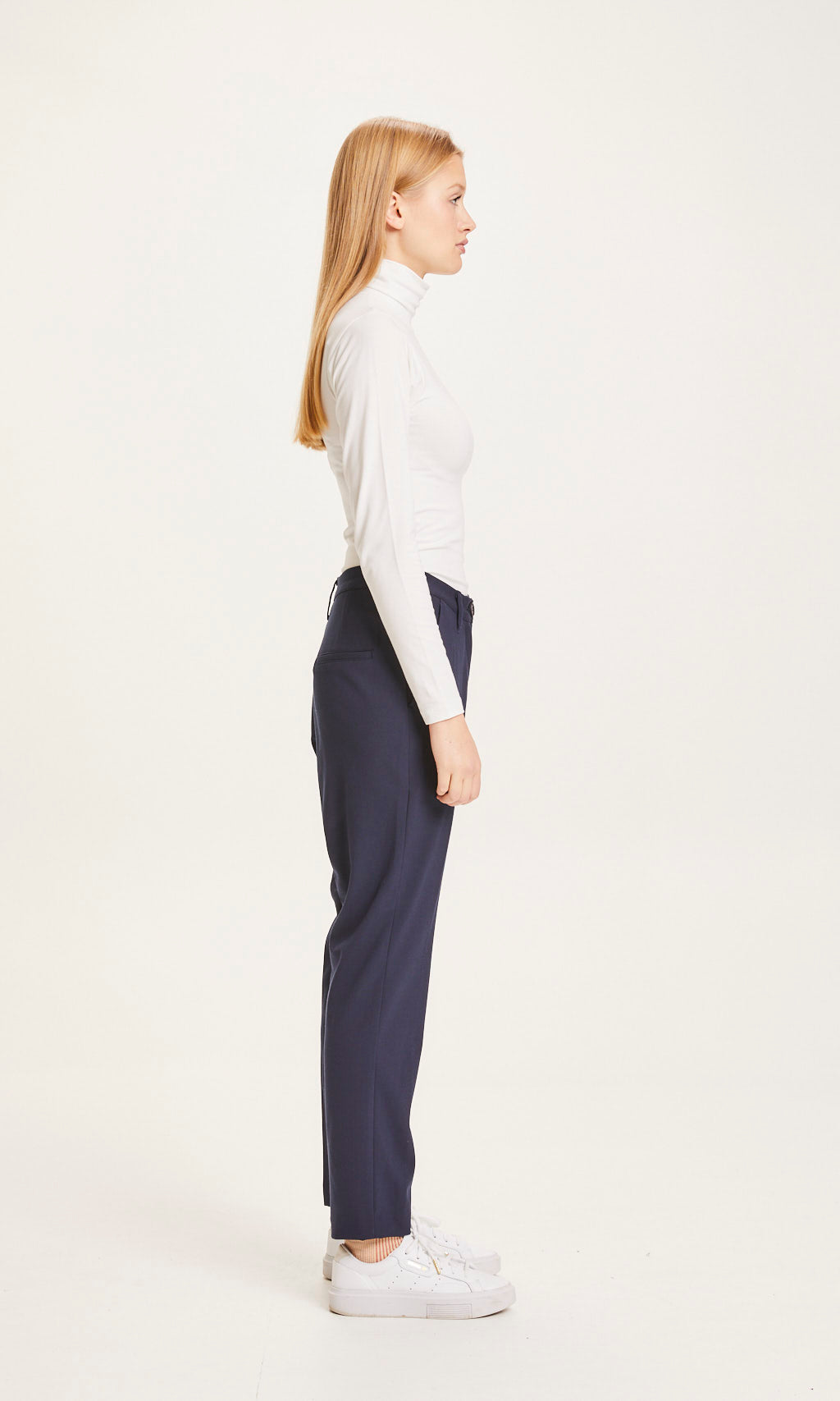 Willow Chino Pants Total Eclipse - KNOWLEDGE COTTON APPAREL