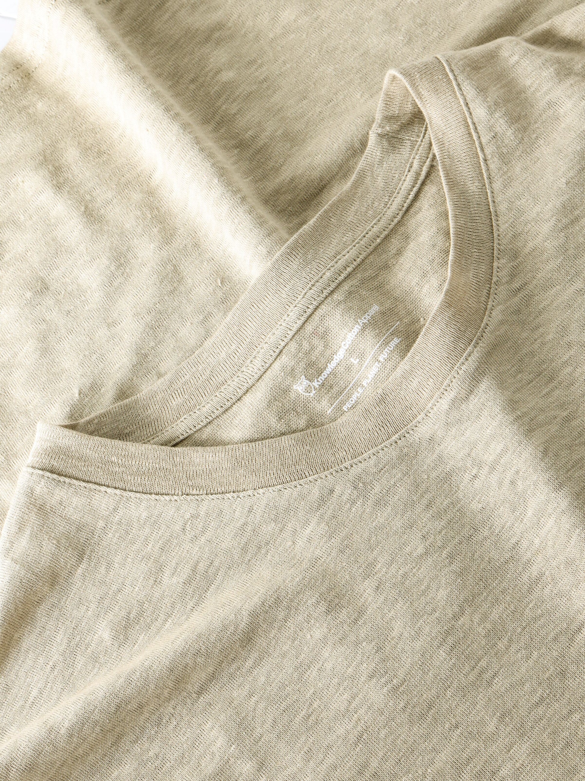 T-shirt Linne Herr Ekologisk Lin Twill
