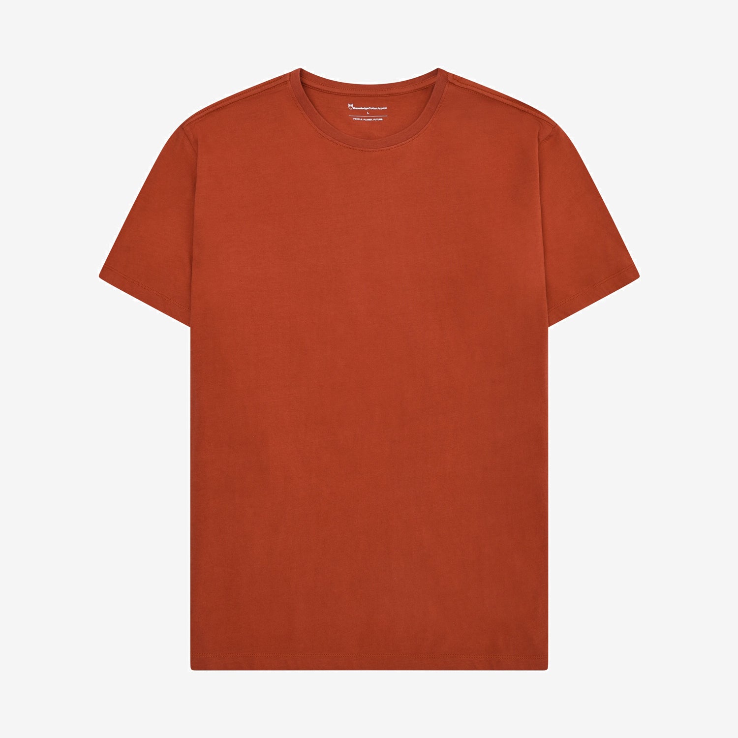 Agnar T-shirt Herr Ekologisk & Regenerativ GOTS Burnt Brick