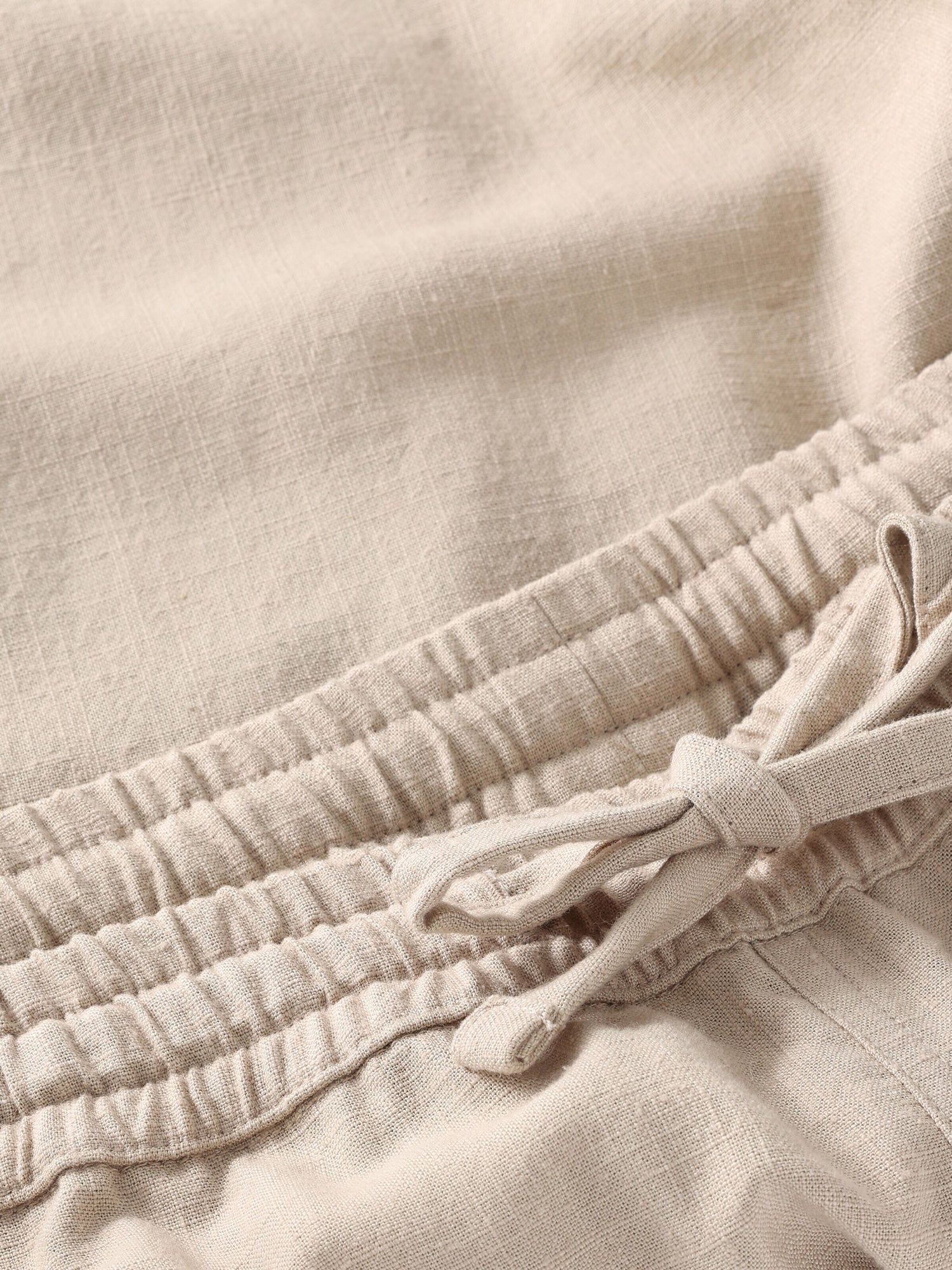 Astral Zip-Pocket Linen & Ecovero Shorts Light Feather
