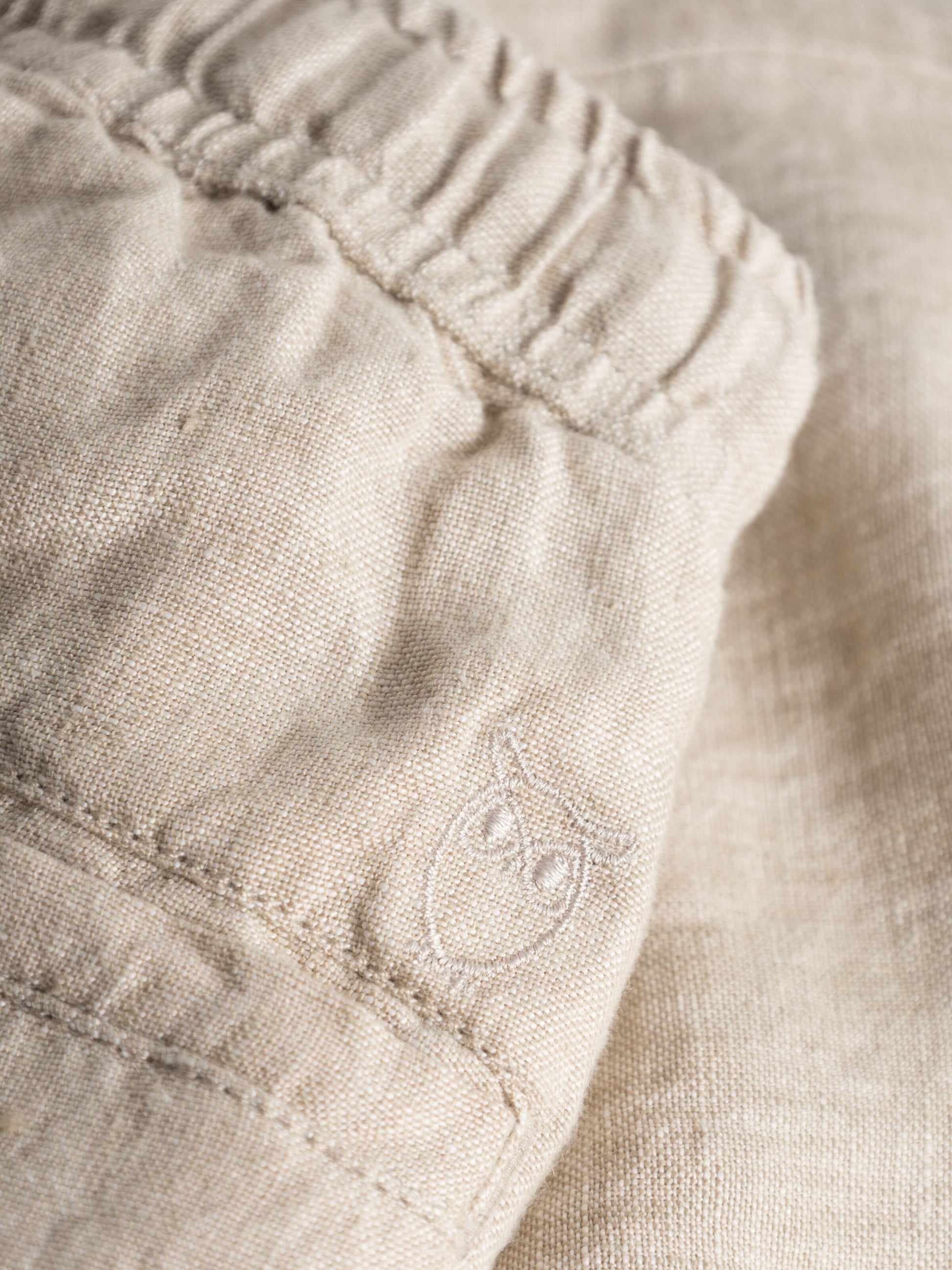 Chuck Regular Linen Pants Light Feather Gray