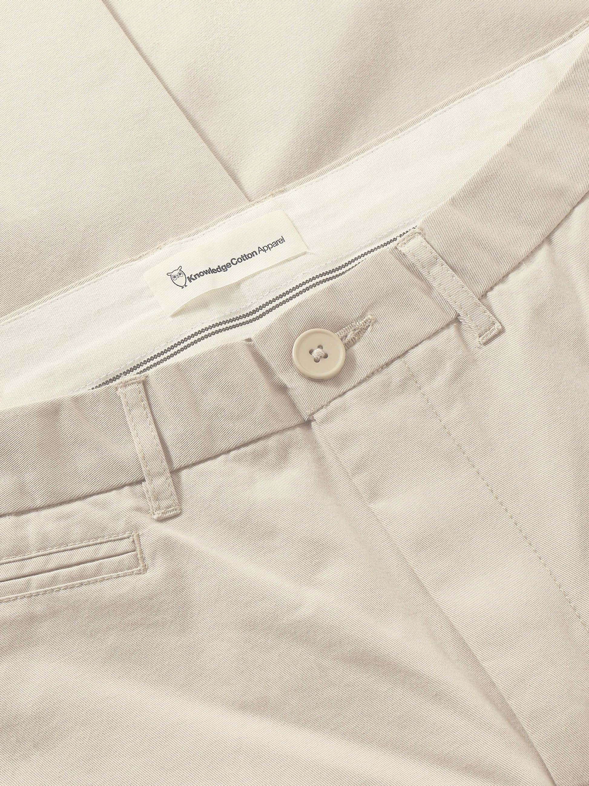 Flint Wide Chino Pants Light Feather Gray