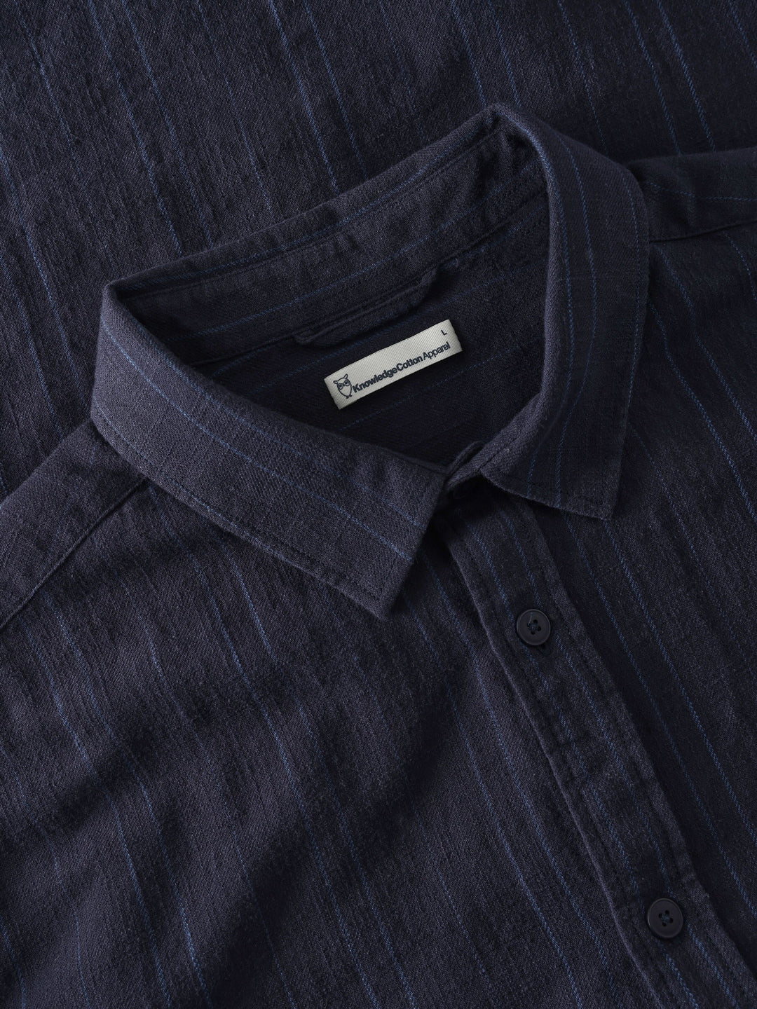 Regular Fit Checkered Shirt Navy