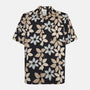 Wave Tencel Relaxed Short Sleeve Shirt Black