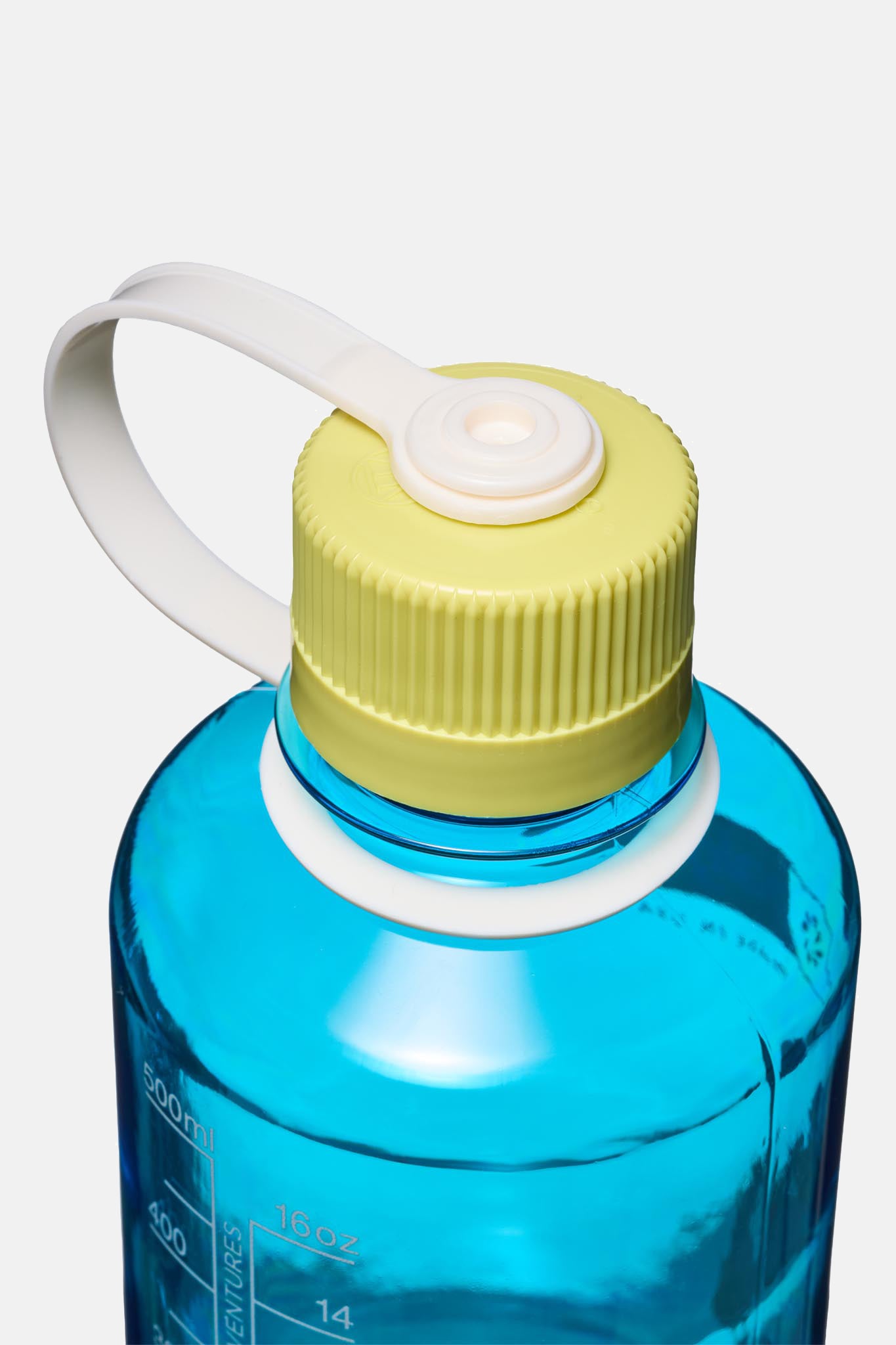 500ml Narrow Mouth Sustain Water Bottle Blue Atoll Endive