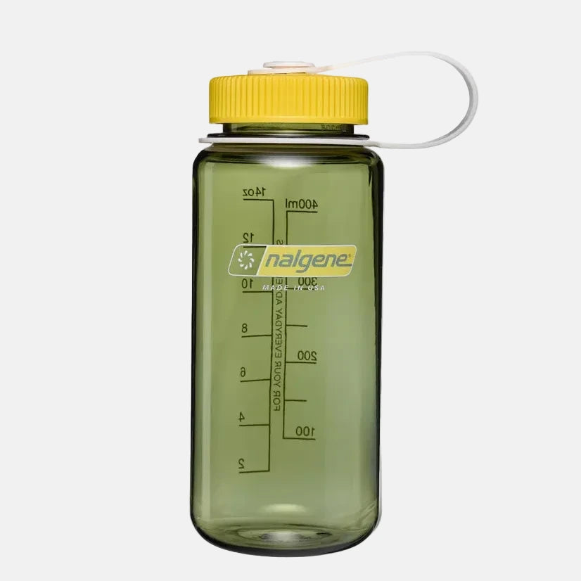 500ml Wide Mouth Sustain Water Bottle Oil Green Freesia