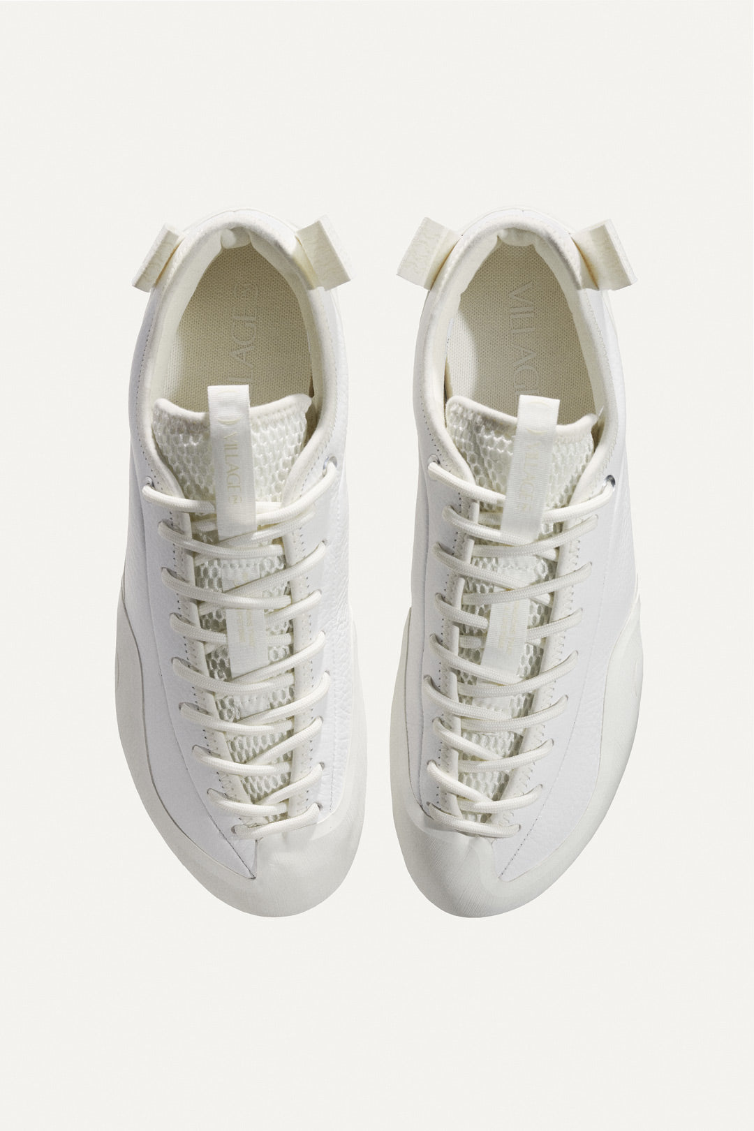 1:00 PM Leather All White