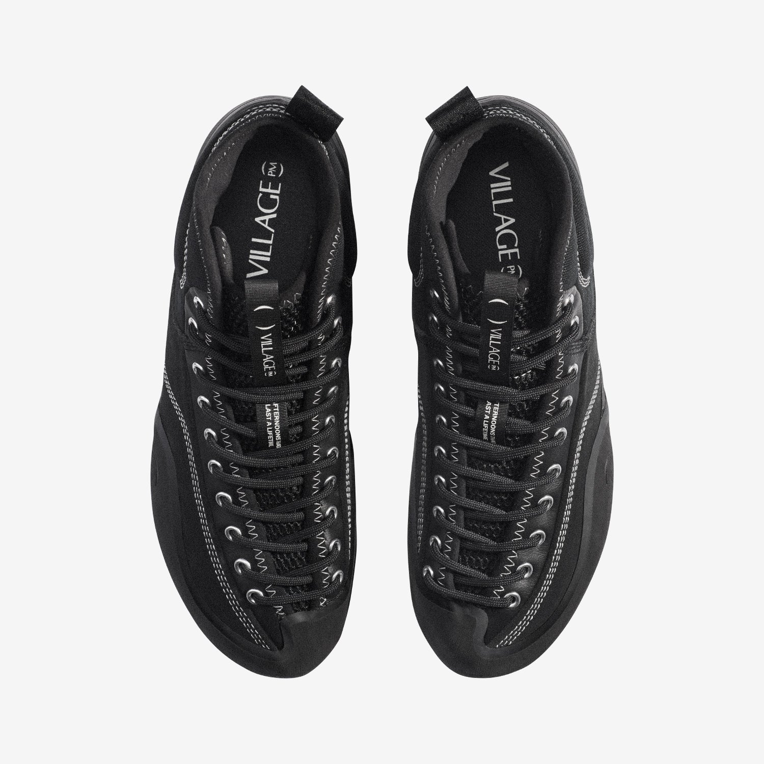 1PM Mid Black Suede