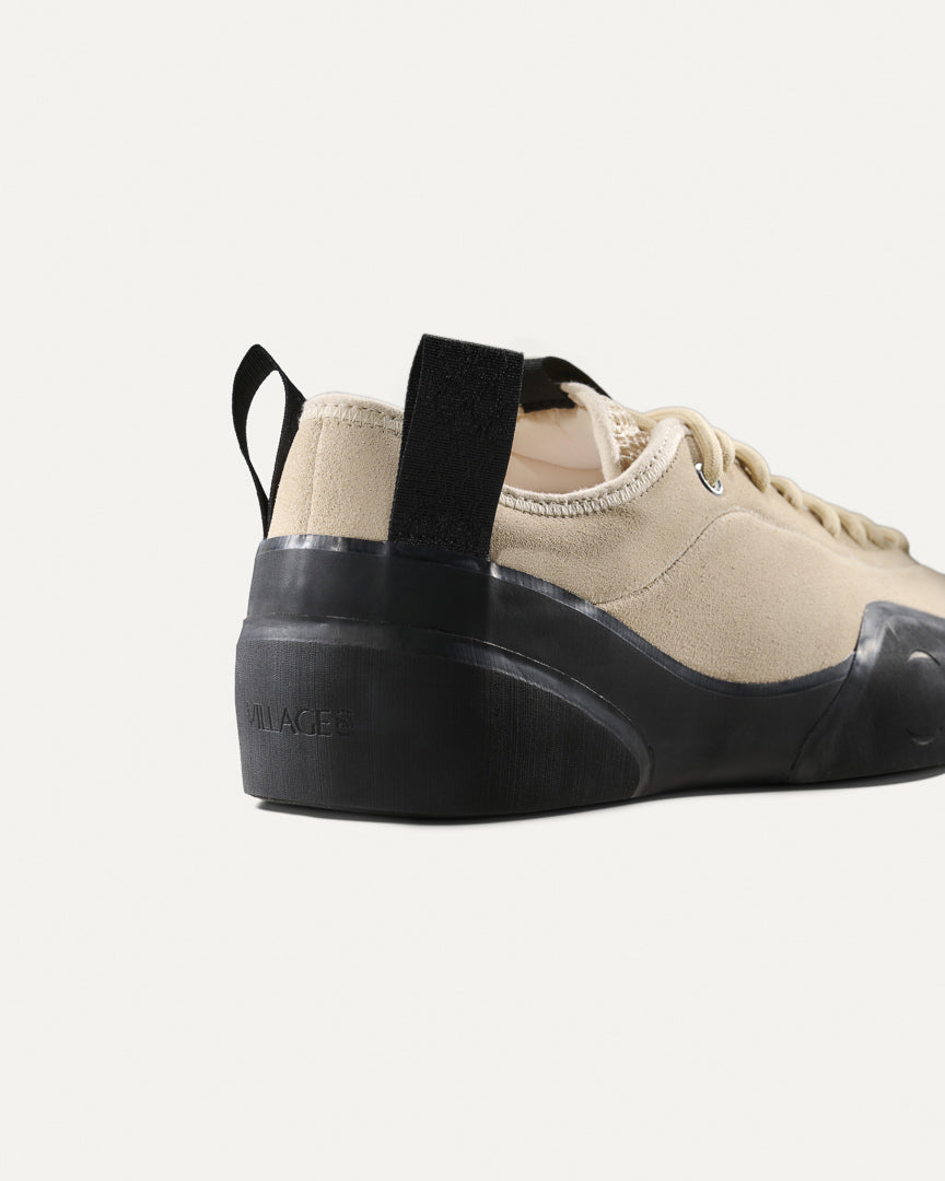 1:00 PM Suede Cream Beige Natural Black