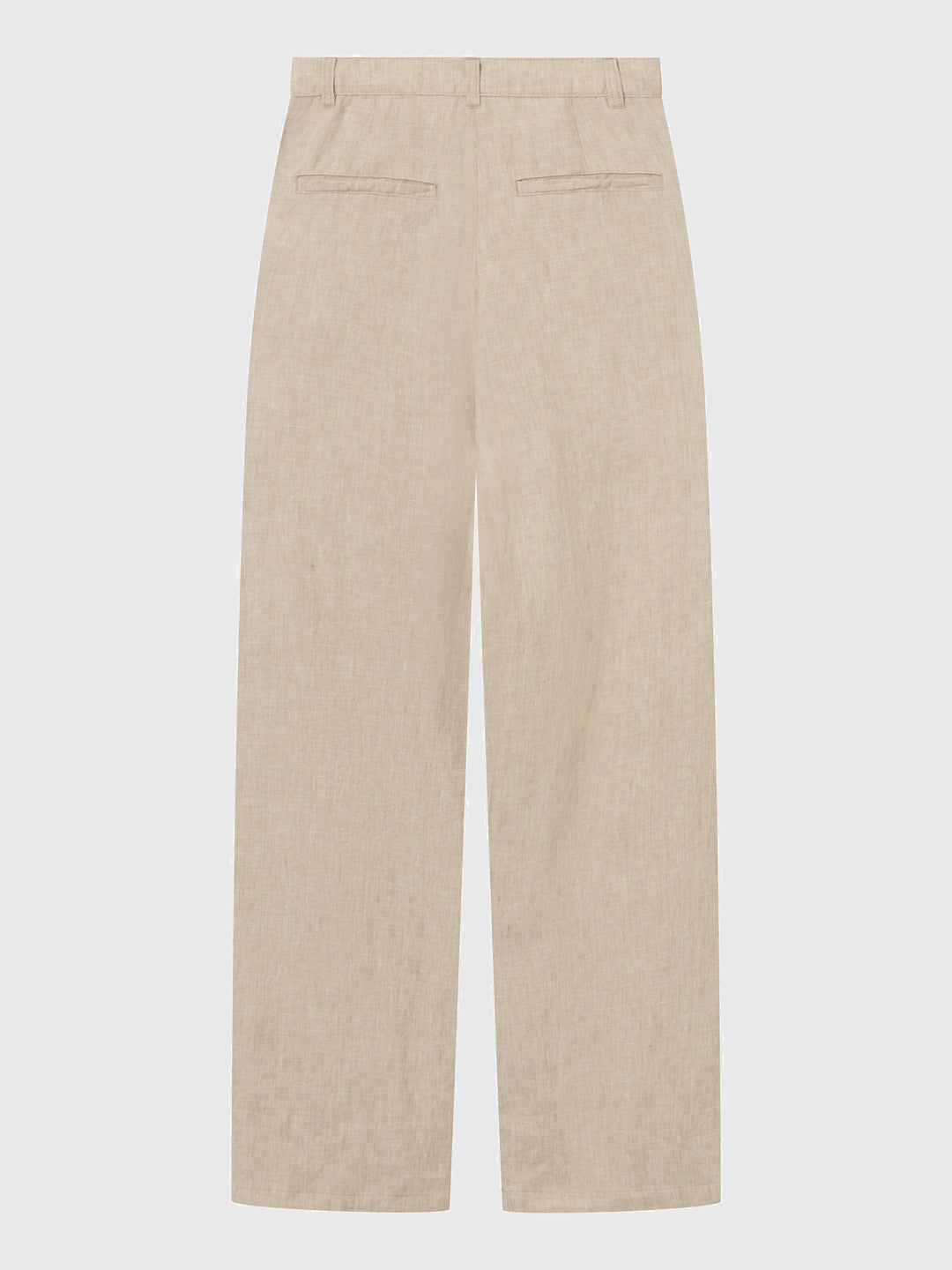 Posey Ekologiska Linnebyxor Sand - KNOWLEDGE COTTON APPAREL