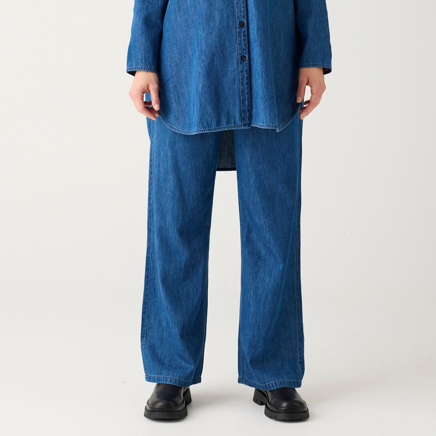 Denim Pants Dark Blue