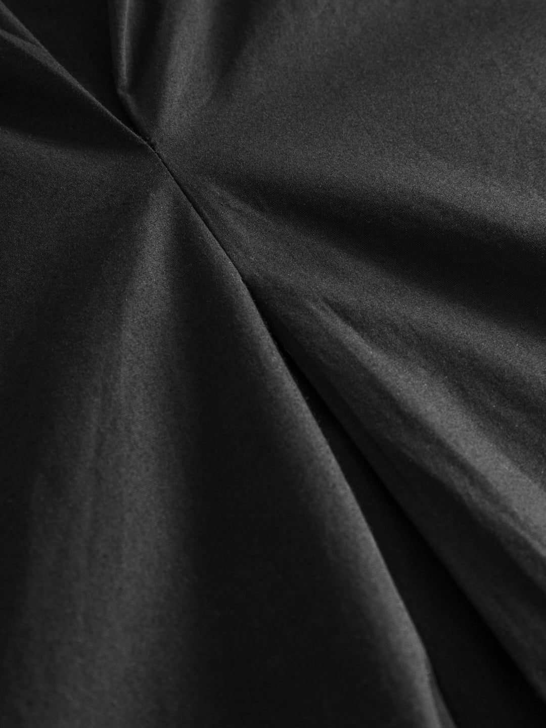 Poplin Wrap Shirt Dress Black - KNOWLEDGE COTTON APPAREL