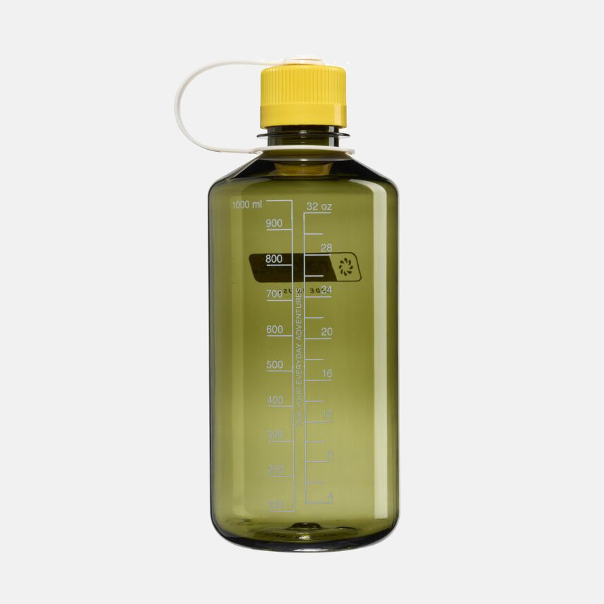 1L Narrow Mouth Sustain Water Bottle Oil Green Freesia