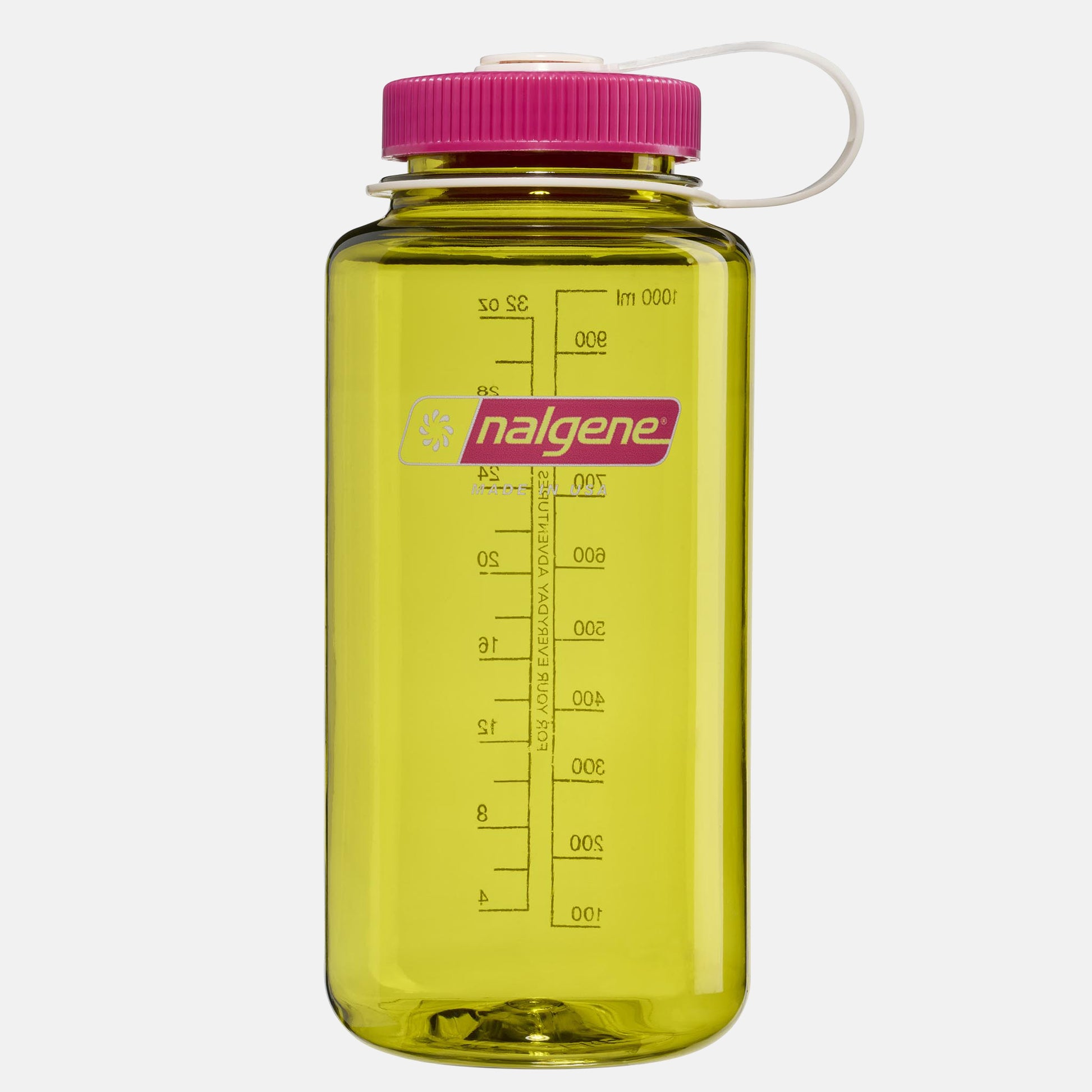 1L Wide Mouth Sustain Water Bottle Endive Fuchsia Purple