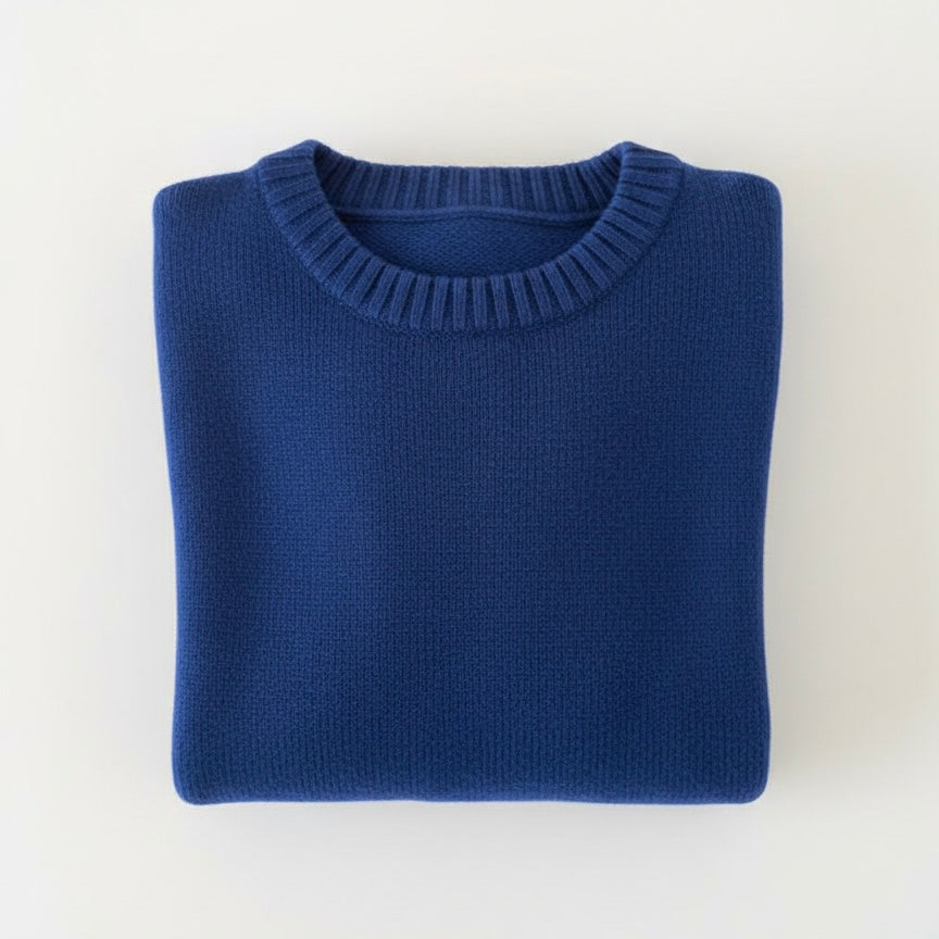 Bobbie Merino Wool Jumper Navy