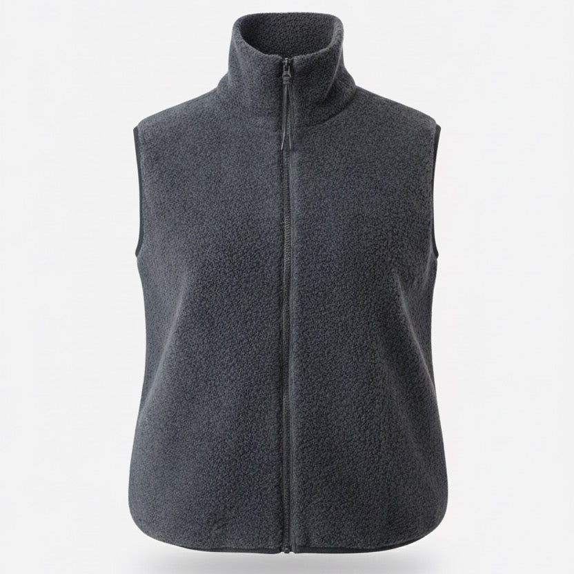Holberg Wool Blend Vest Graphite
