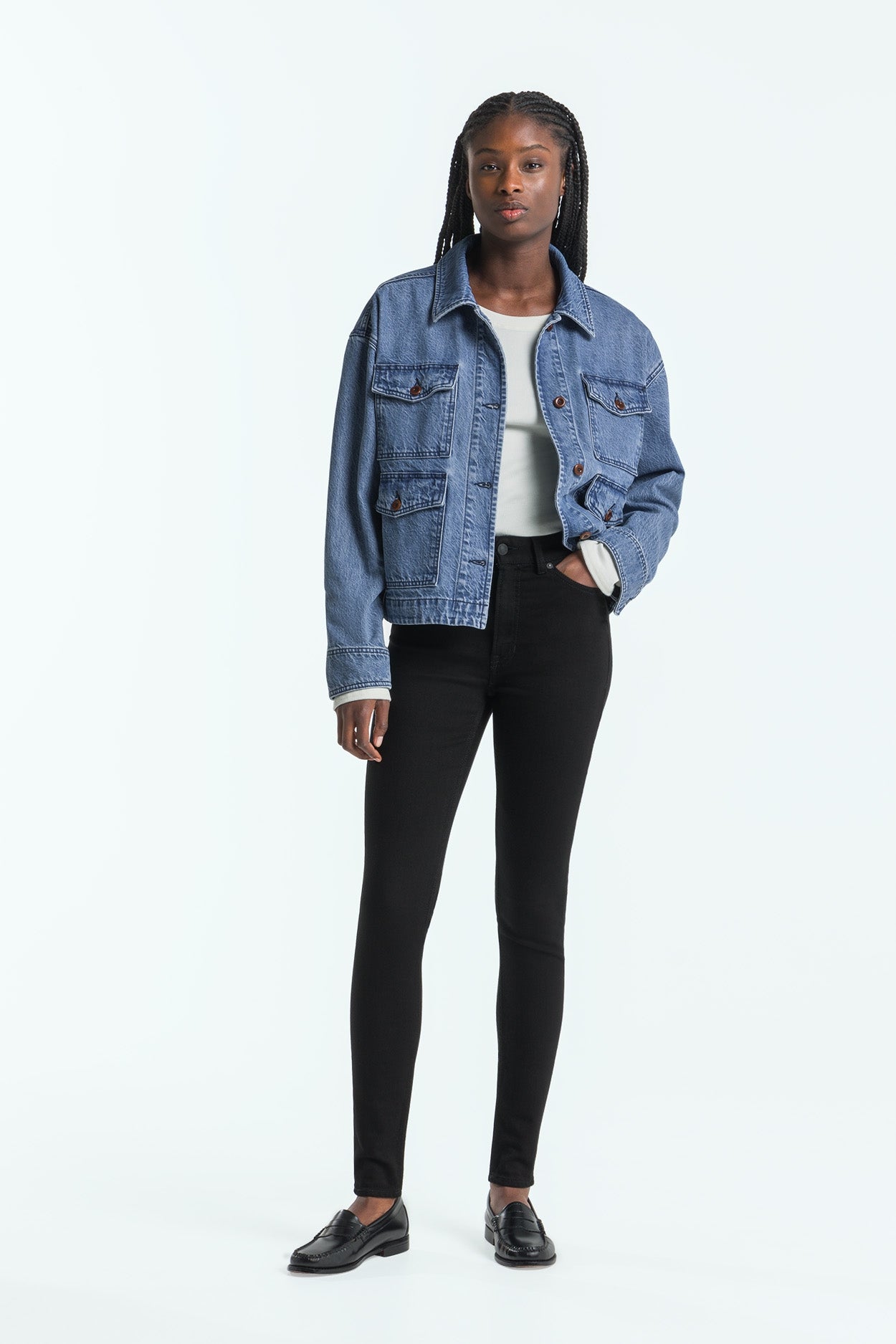 Christina High Stay Black Rinse