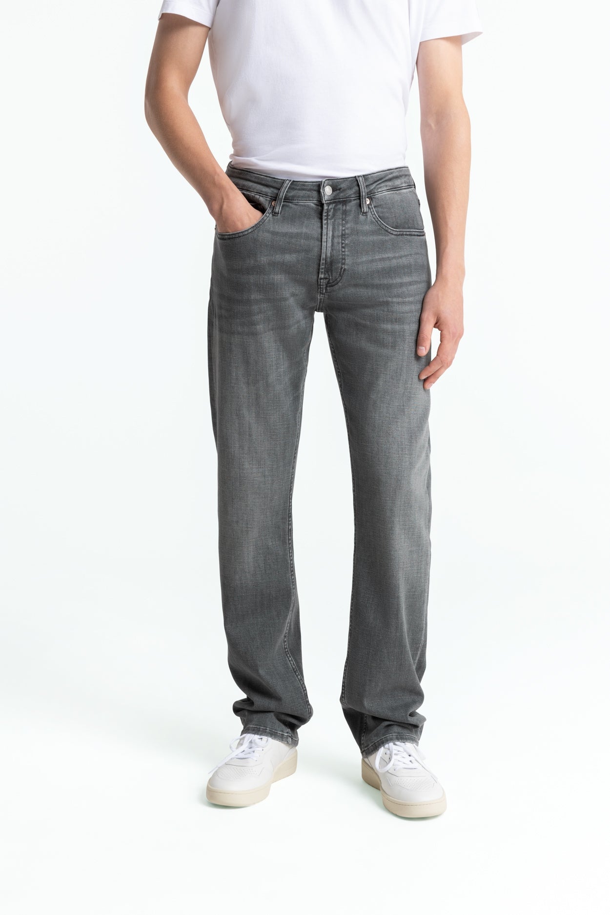 Ryan Jeans Herr Ekologisk Bomull Light Grey