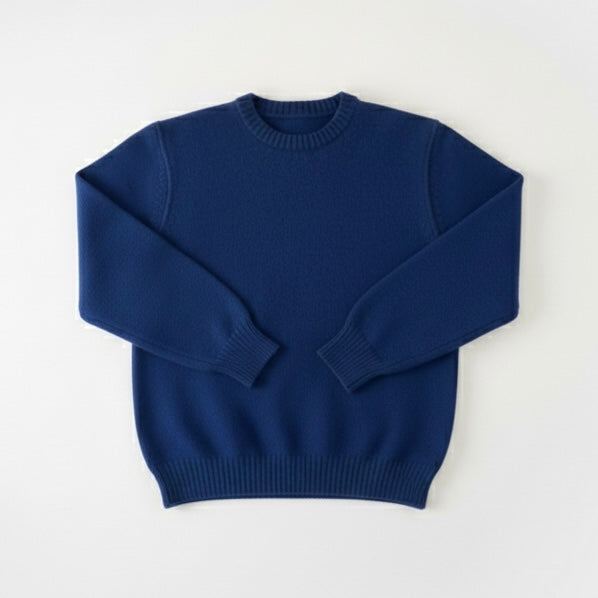 Bobbie Merino Wool Jumper Navy