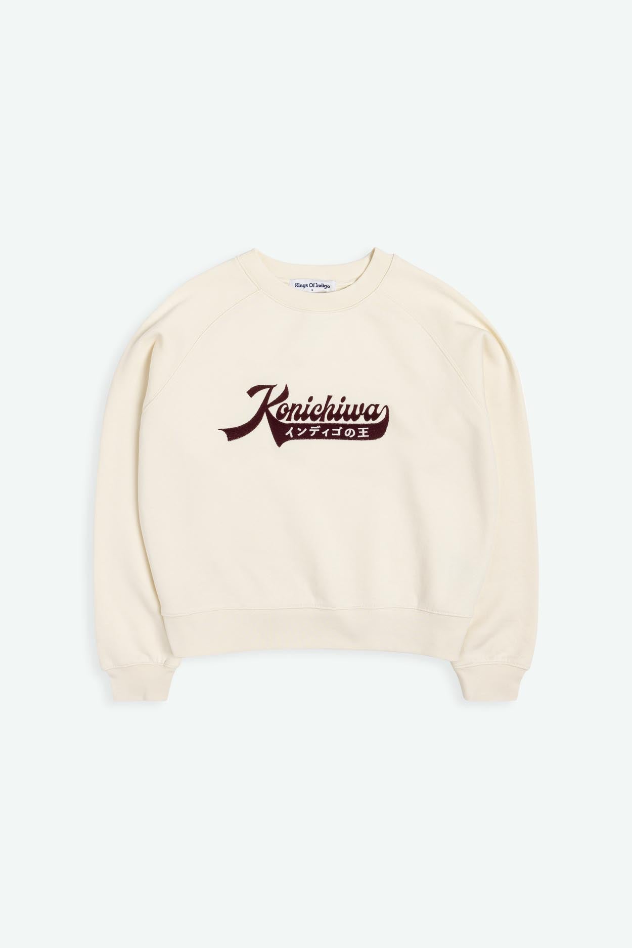 Tajima Konichiwa Cloud Dancer Sweatshirt