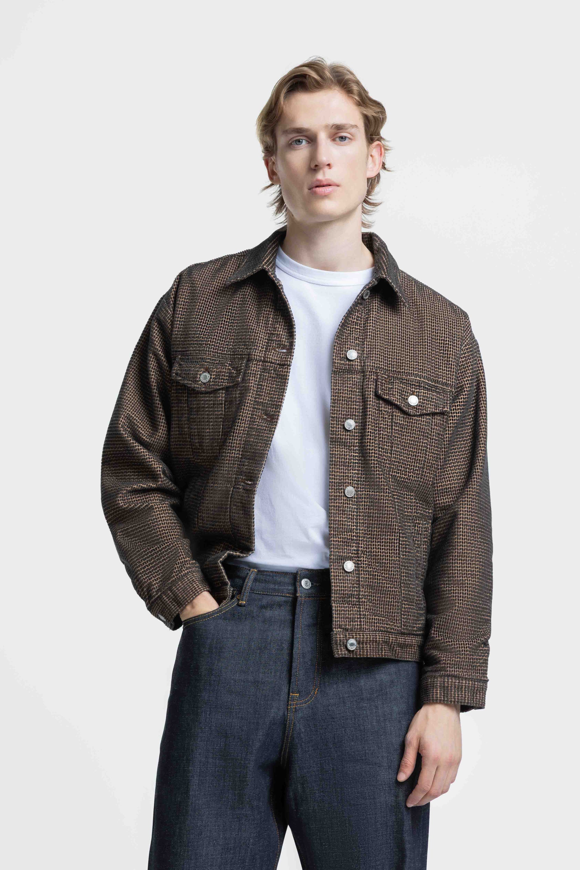Murakami Jacket Cord Dewintery Brown