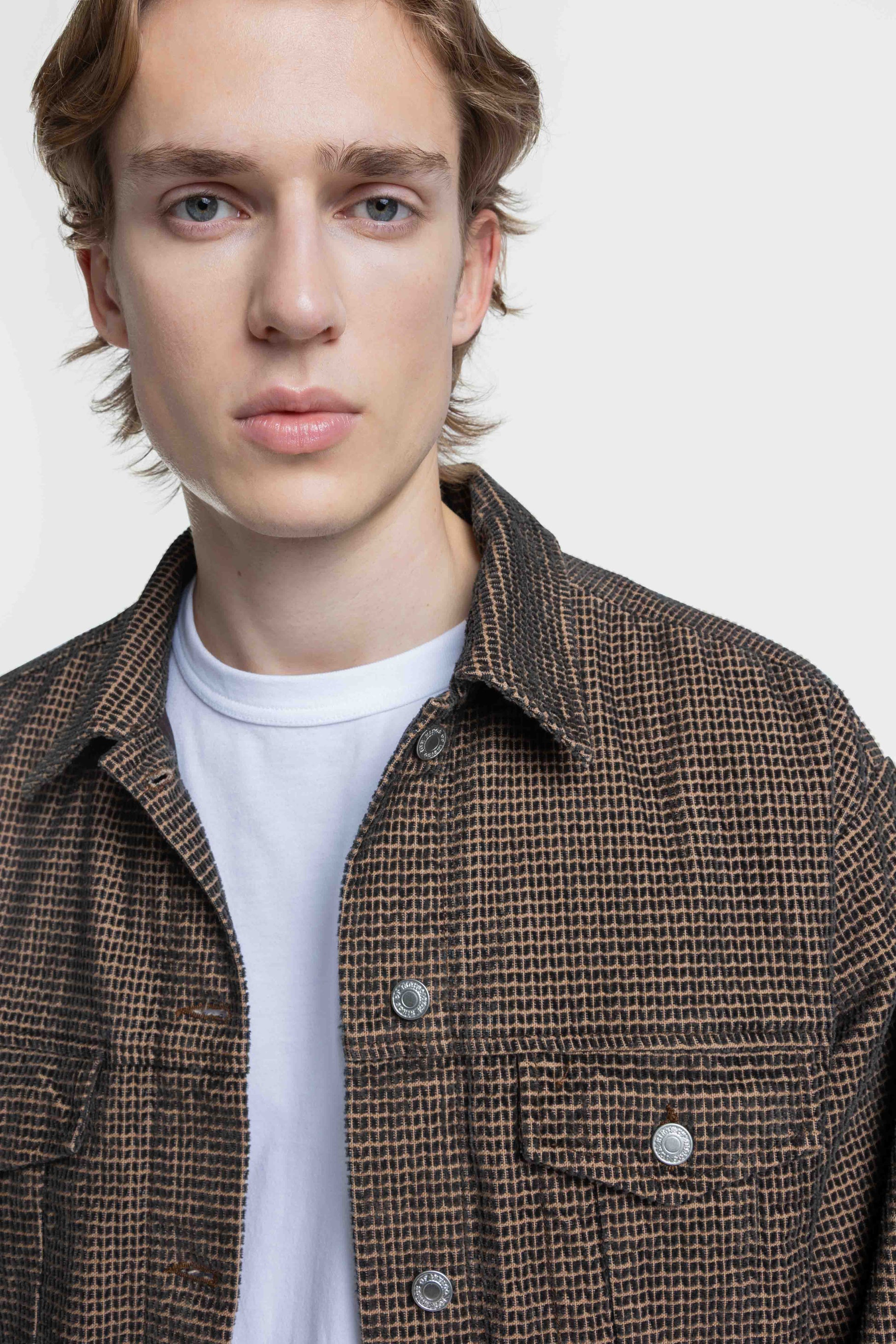 Murakami Jacket Cord Dewintery Brown