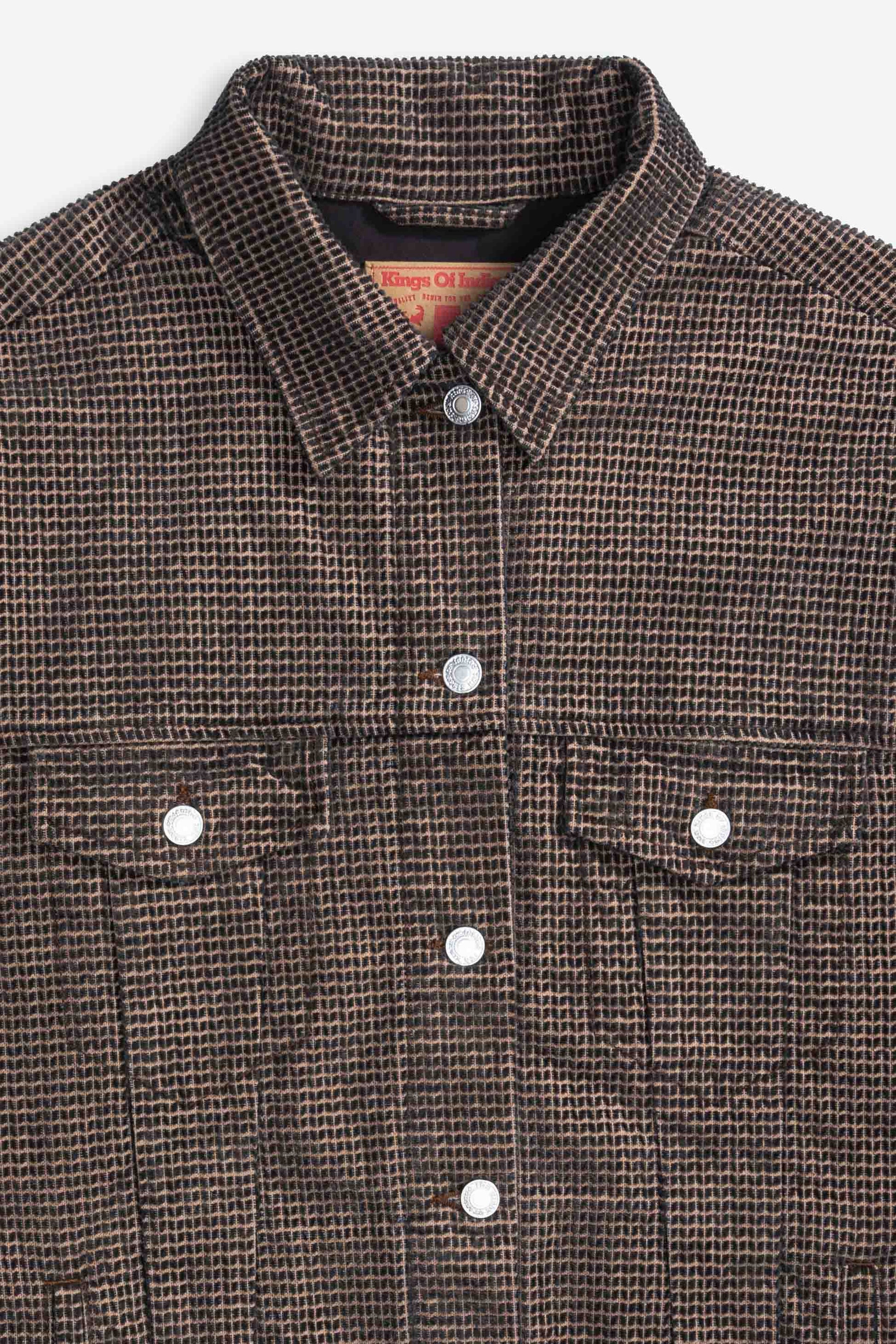 Murakami Jacket Cord Dewintery Brown