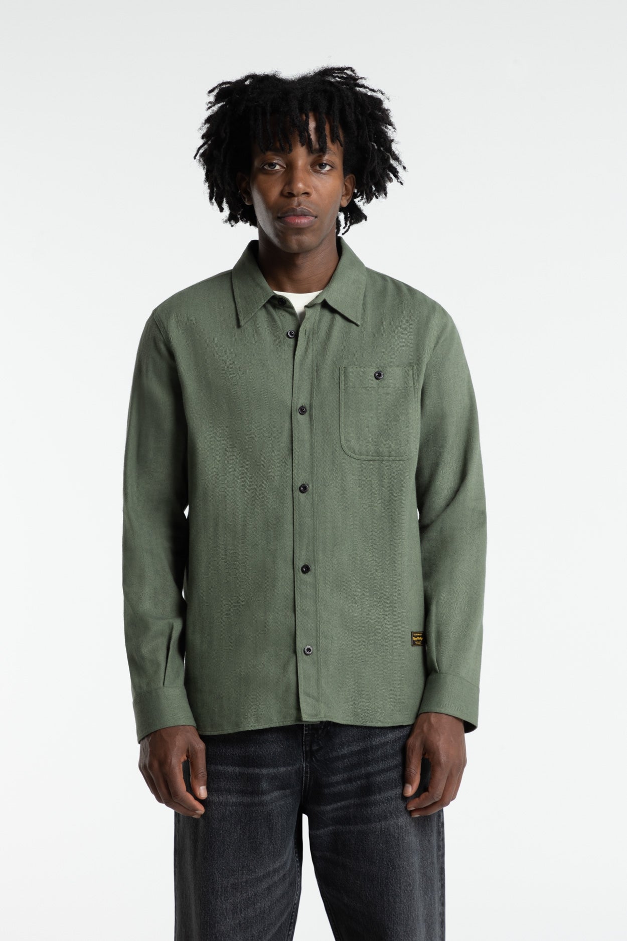 Juntoku Overshirt Mulled Basil