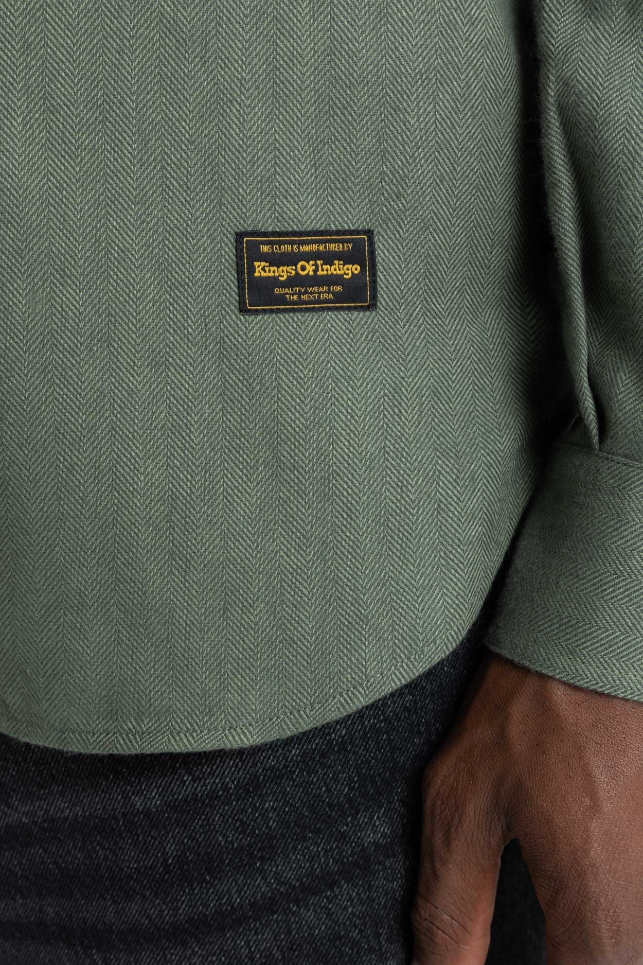 Juntoku Overshirt Mulled Basil