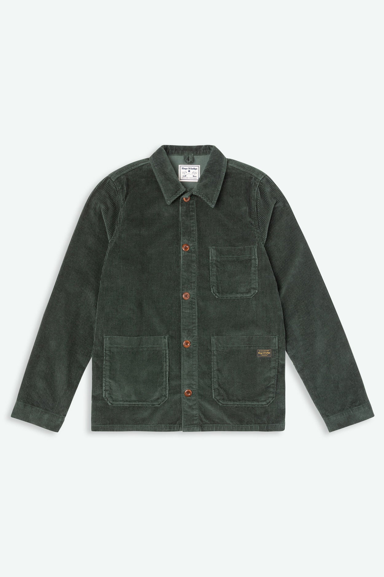 Duncan Cord Jacket Dark Green