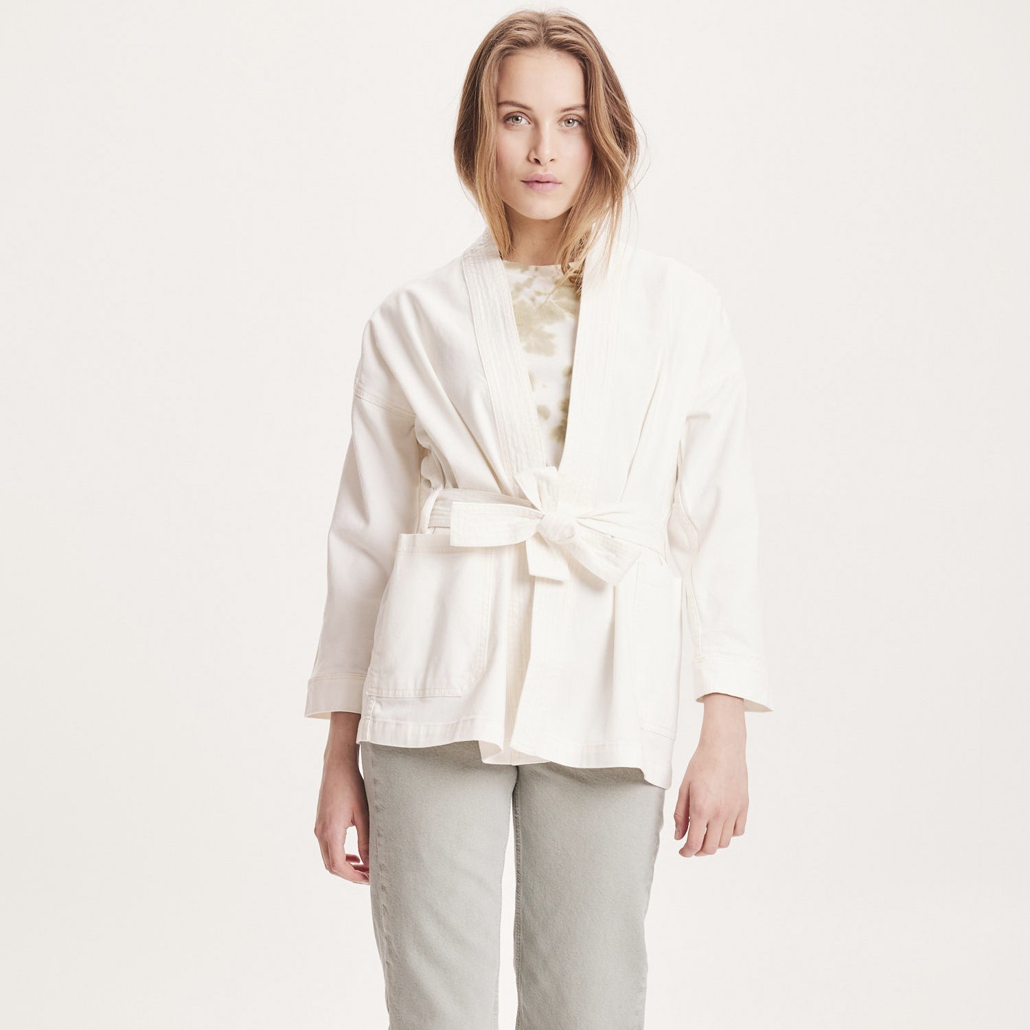 Ayana Canvas Kimono - KNOWLEDGE COTTON APPAREL