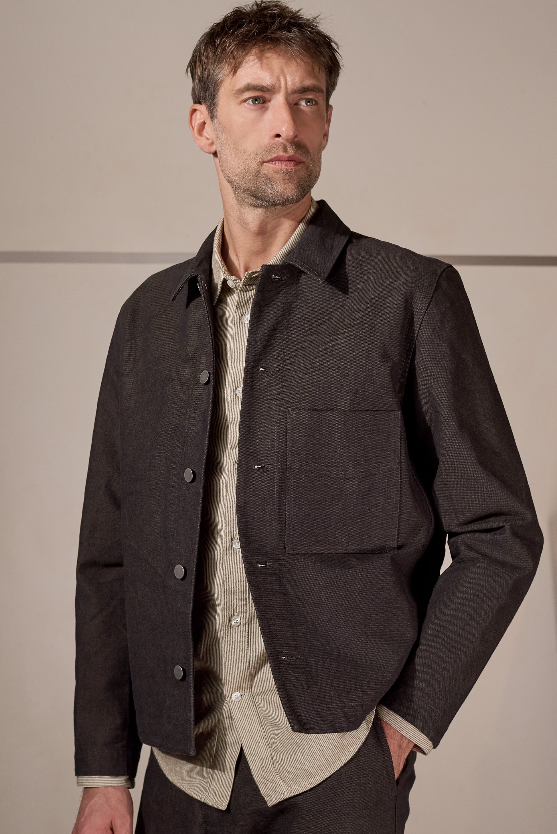 Asir Jacket 420g Canvas Coffee