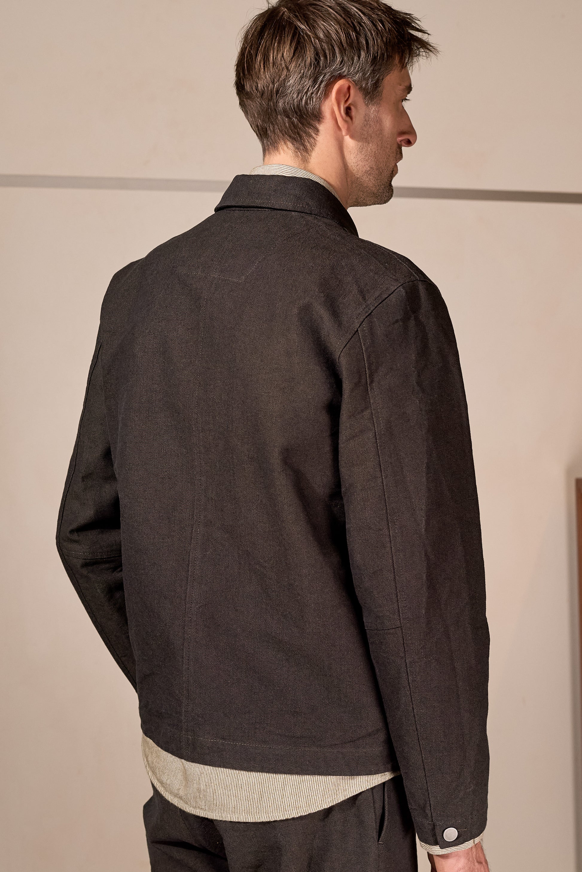 Asir Jacket 420g Canvas Coffee