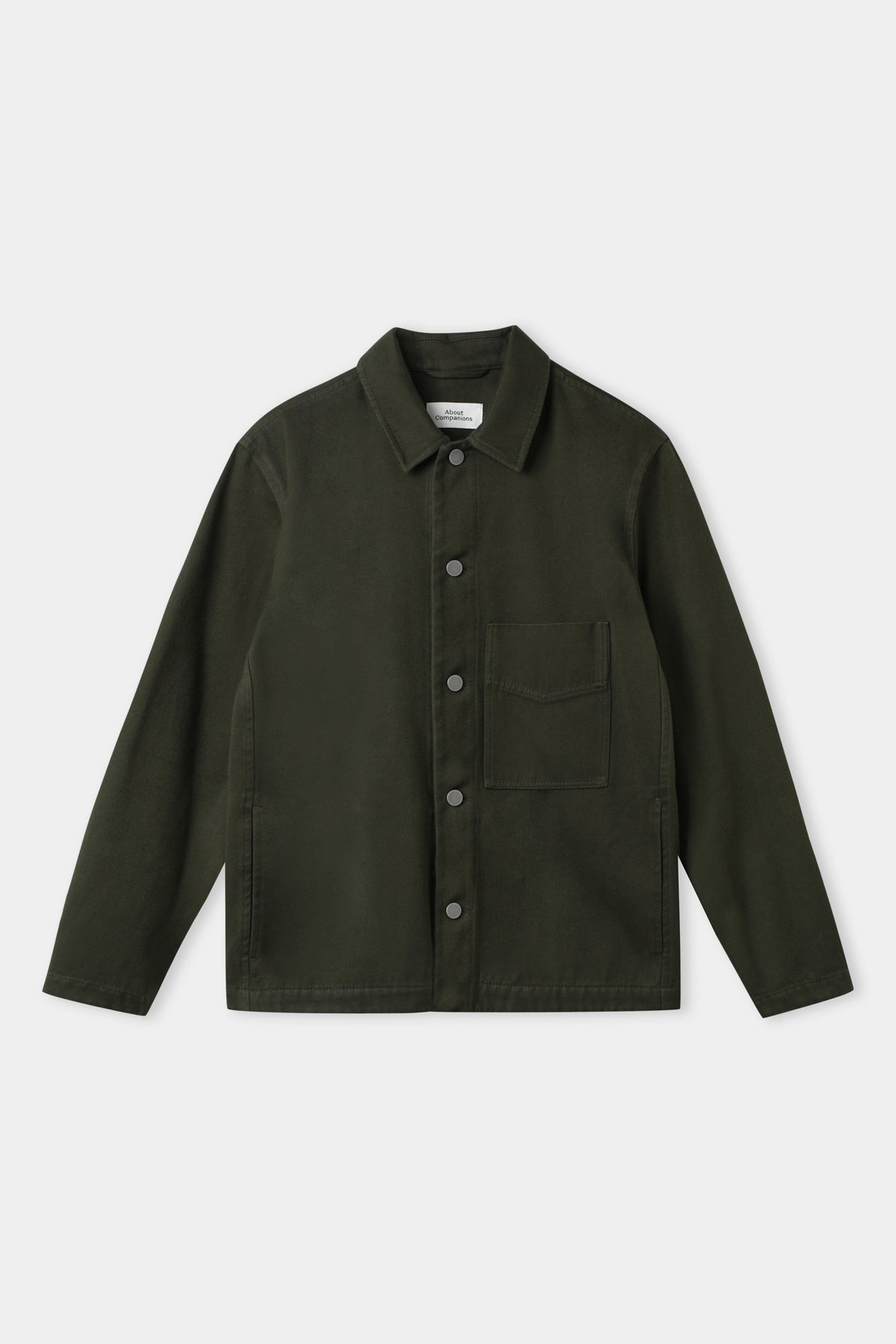 Asir Moleskin Organic Cotton Jacket Forest Green