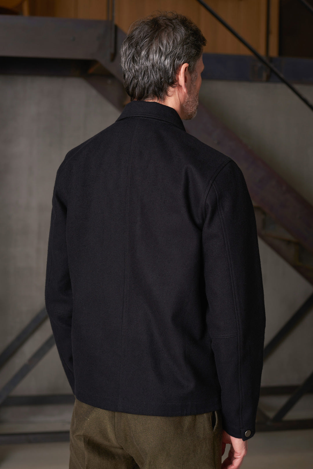 Moleskin Jacket Asir Black