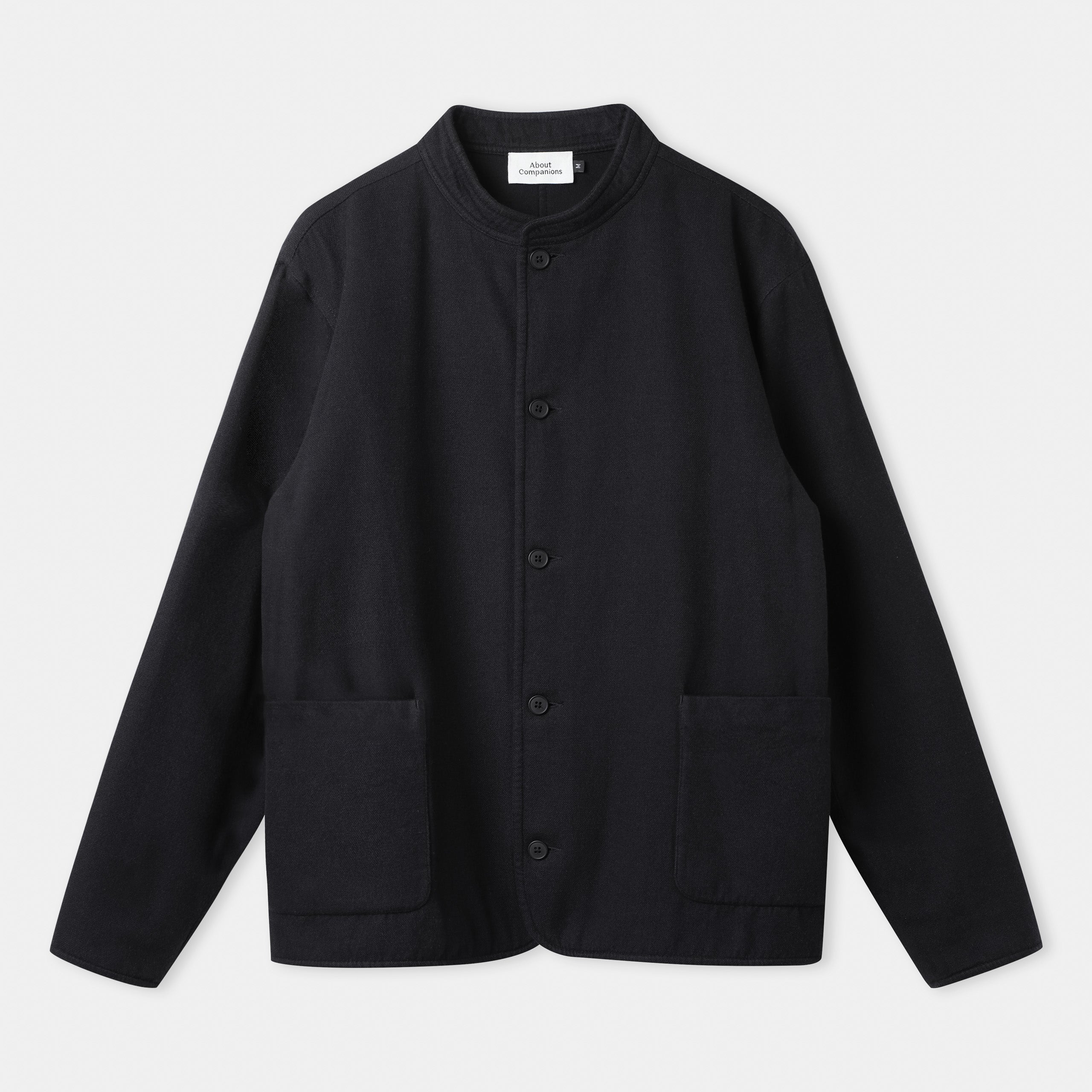 Ben Heavy Flannel Jacket Black