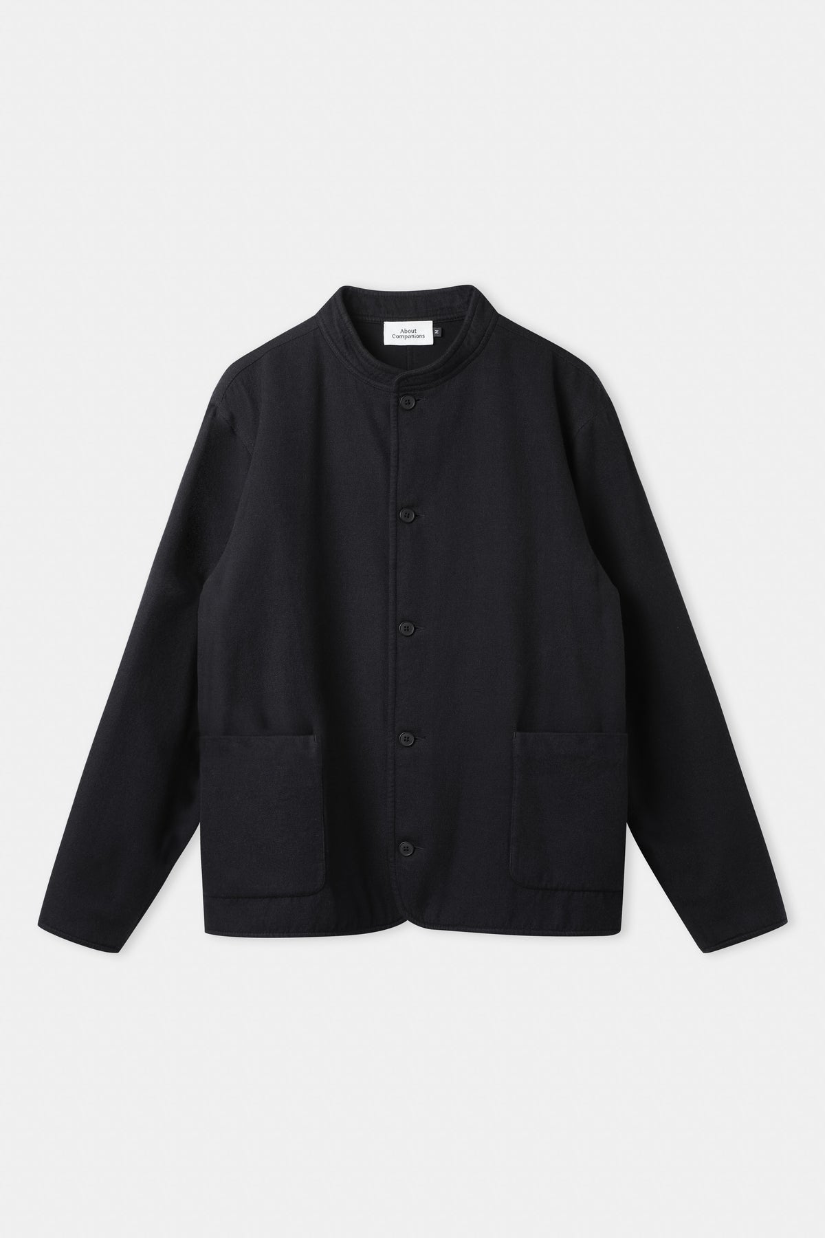Ben Heavy Flannel Jacket Black