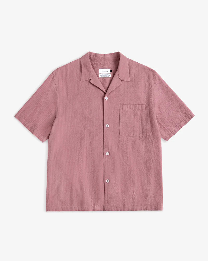 Bowling Shirt Pink Stone