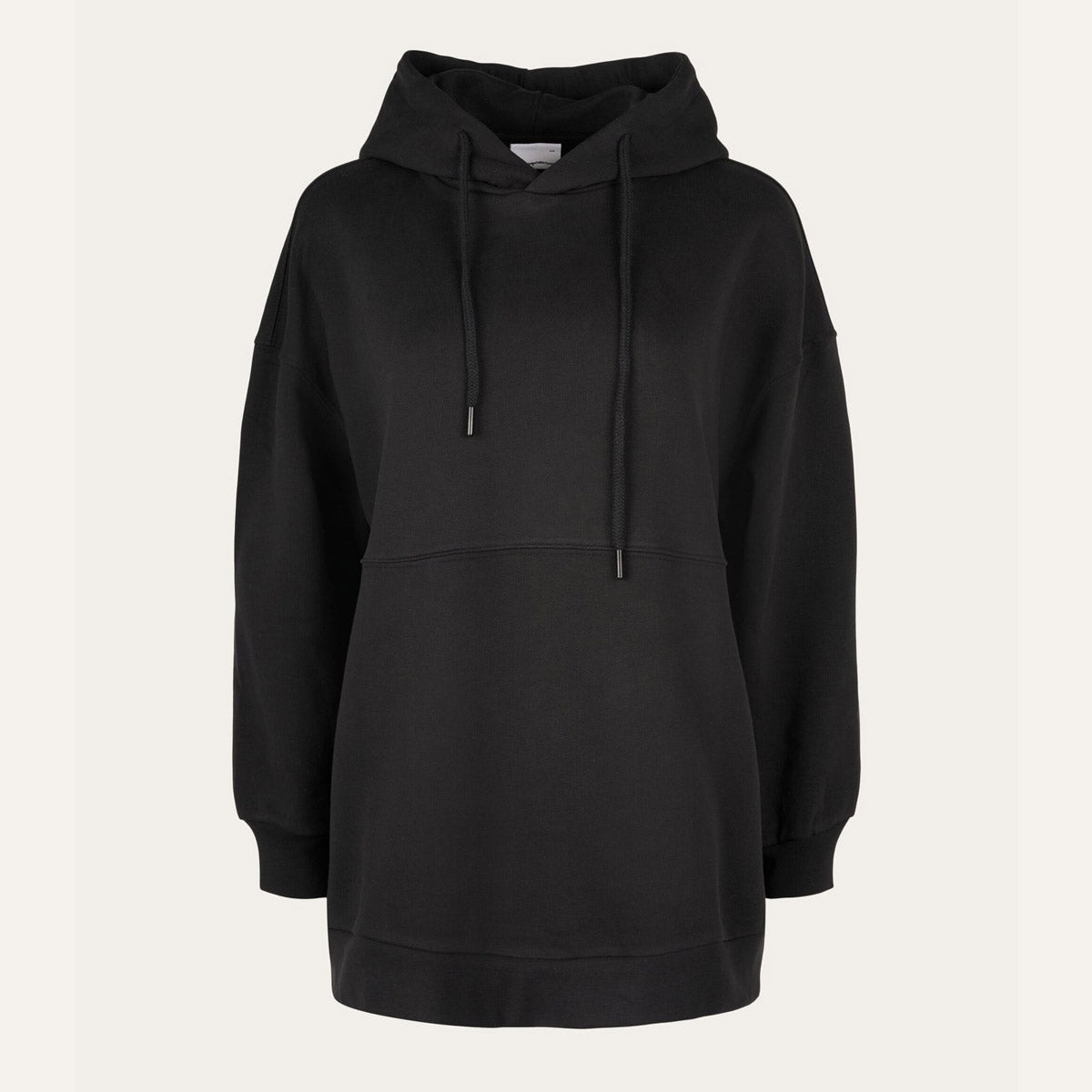 Hoodie Jet Black - KNOWLEDGE COTTON APPAREL