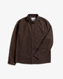 Button-Down Shirt Brown Stripe