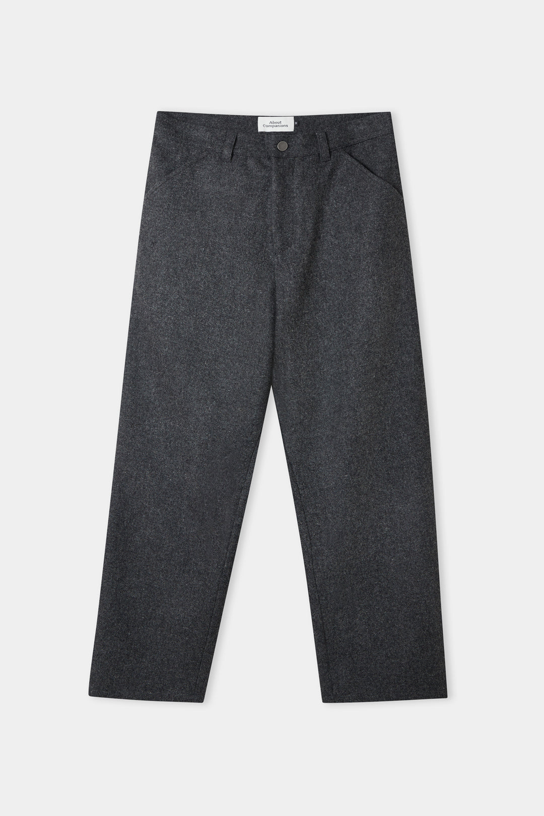 Carlo Lambswool Trousers Anthracite