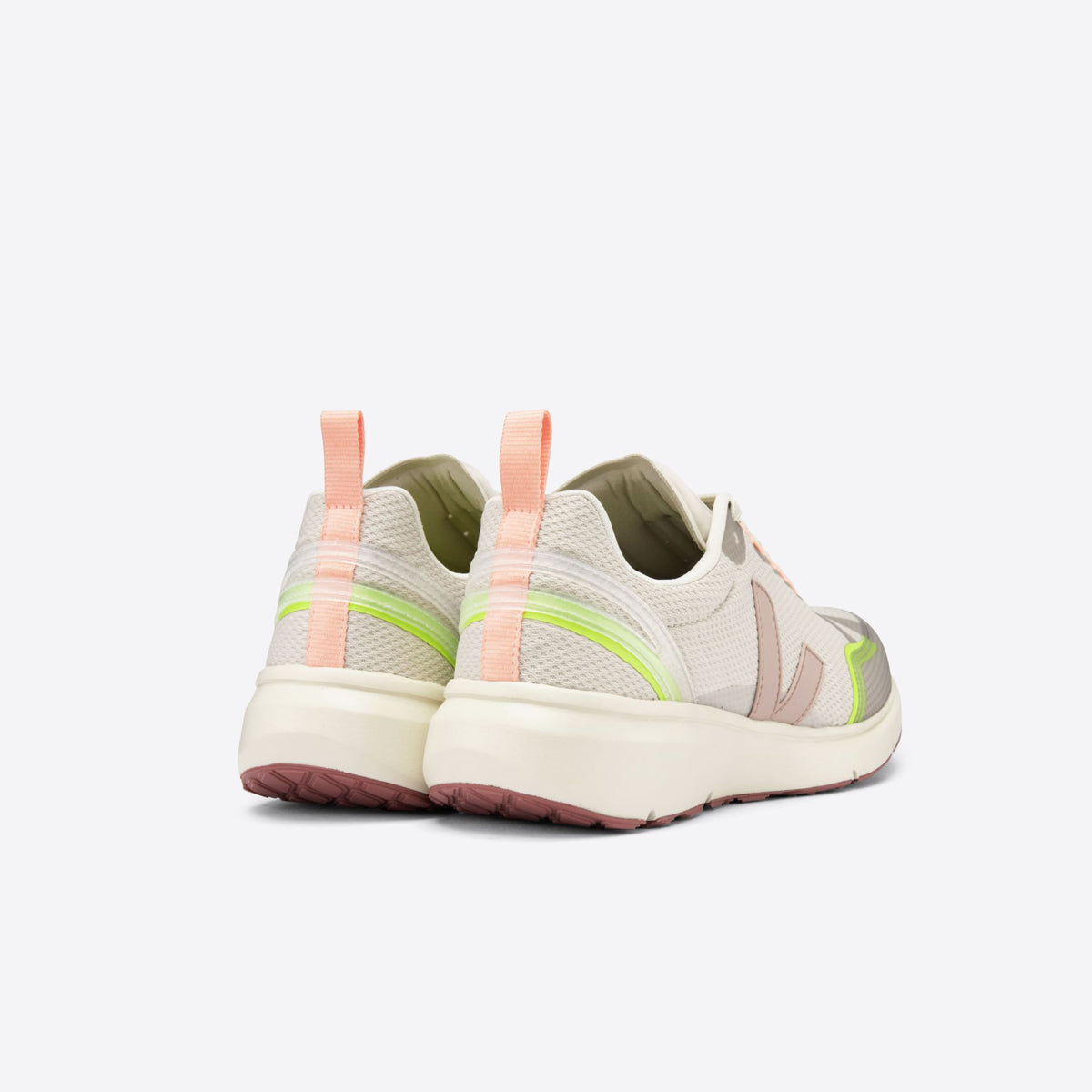 Condor 2 Natural Parme Jaune Fluo - Women´s - VEJA