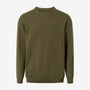 Plain Knitted Sweater Burned Olive