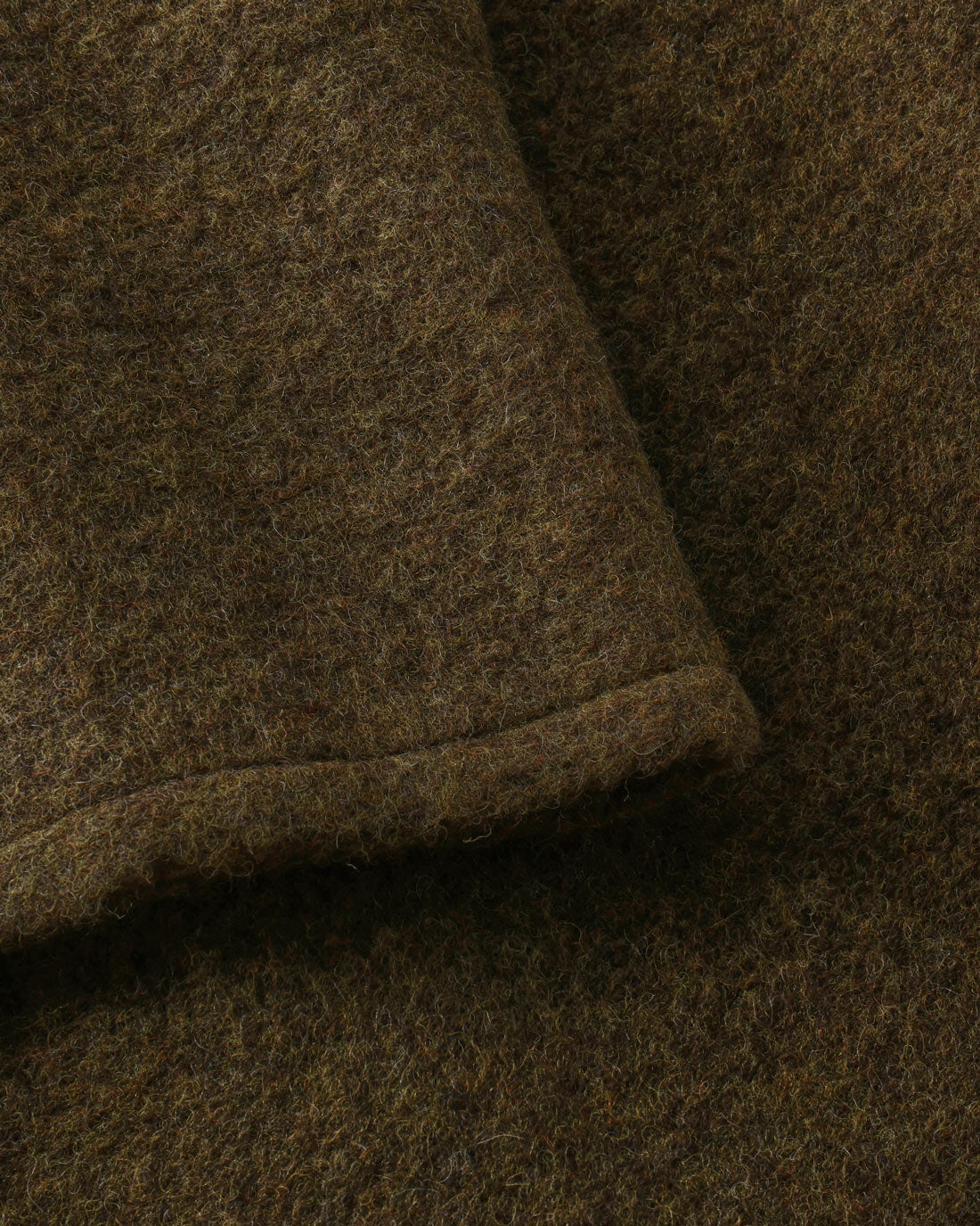 Vest Organic Wool Forest Green
