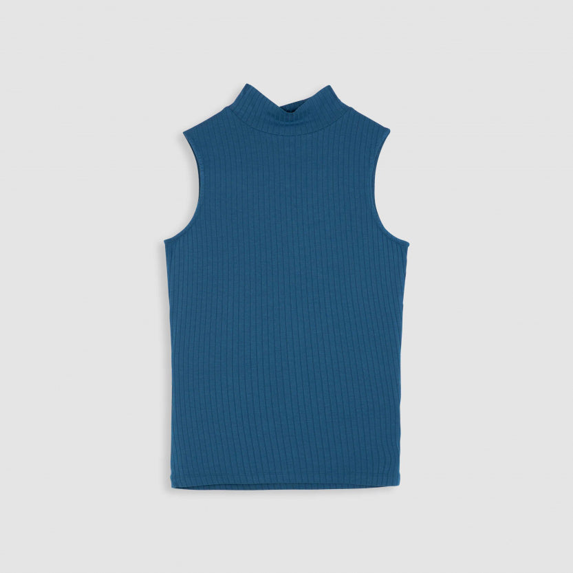 Jacobina SLeeveless EcoVero Dark Blue - KINGS OF INDIGO