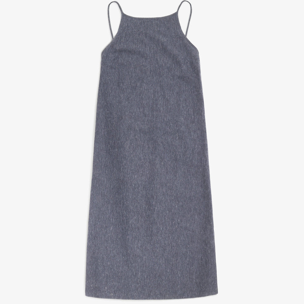 Easy Dress Speckled Navy Organic Cotton